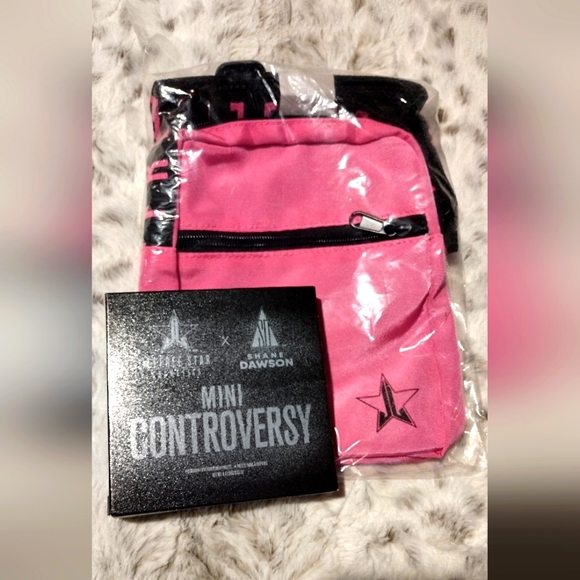 Jeffree Star Handbags - NWT❤️‍🔥Jeffree Star Bundle!💖Hot Pink Crossbody & Mini Controversy❤️‍🔥